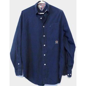 Tommy Hilfiger Men's Blue Long Sleeve Shirt S